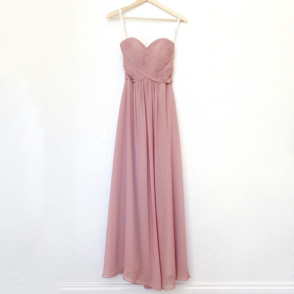 Azazie Yazmin Dress in Dusty Rose